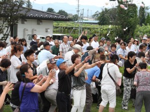 お祝いのもちなげ